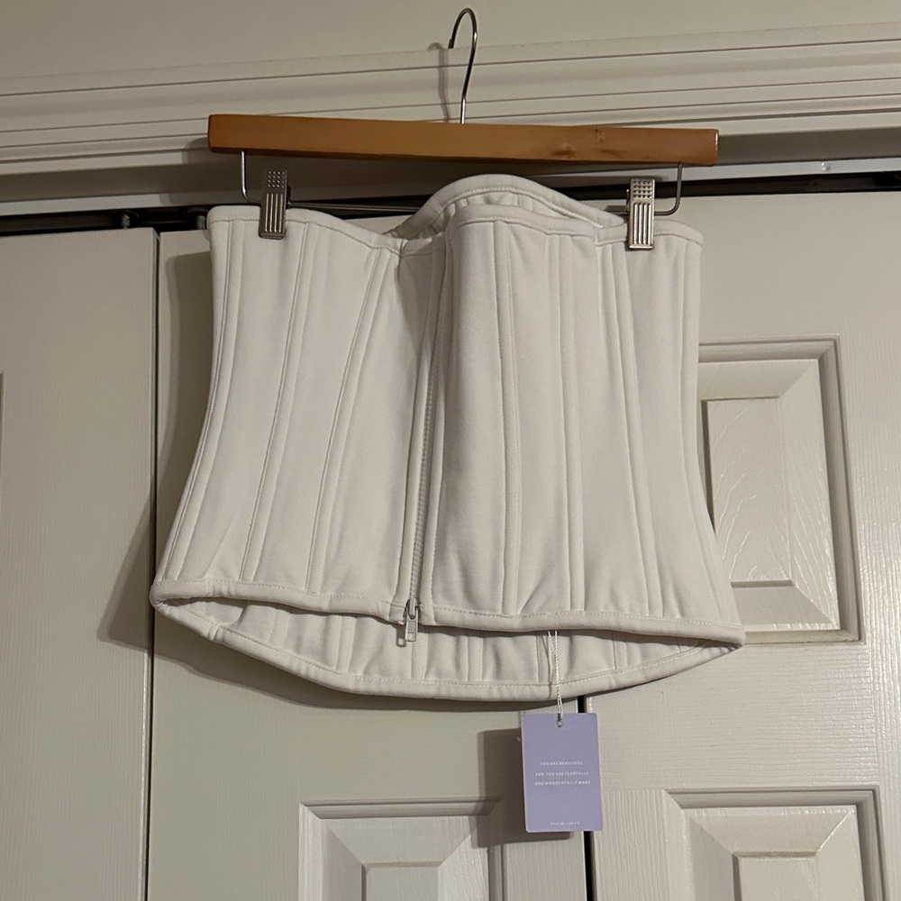 White Corset Top